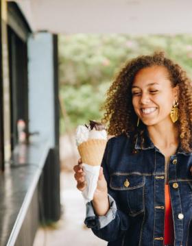 Ishuse i Nordsjælland - Is på stranden